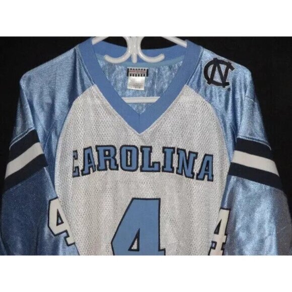 NCAA Vintage North Carolina Tar Heels #4 Football Sewn Jersey Large Foot Locker - Picture 6 of 9